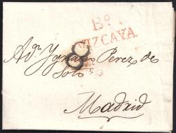 1821. ESPAÑA. SPAIN. BILBAO A MADRID. - ...-1850 Prephilately