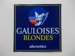 - Autocollant GAULOISES BLONDES - - Other & Unclassified