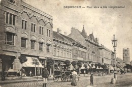 T4 Debrecen, Piac Utca, Kis Templom, Aczél Henrik Kiadása (b) - Non Classés
