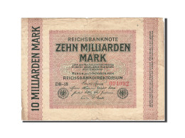 Billet, Allemagne, 10 Milliarden Mark, 1923, 1923-10-01, KM:117b, TB - 10 Mrd. Mark