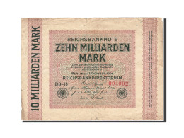 Billet, Allemagne, 10 Milliarden Mark, 1923, 1923-10-01, KM:117b, TB - 10 Miljard Mark