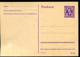 AMERIKANISCHE ZONE P903 I/03 Postkarte Bayern ** 1945  Kat. 10,00 € - Notausgaben Amerikanische Zone