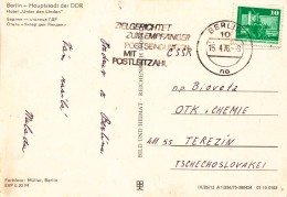 K9765 - DDR (1976) 10 Berlin: Targeted To The Recipient Postings With Postal Code (postcard: Berlin); Tariff: 10 Pf - Postcode