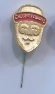 SANTA CLAUS, Weihnachtsmann - Christmas, Vintage Pin, Badge, Abzeichen - Noël