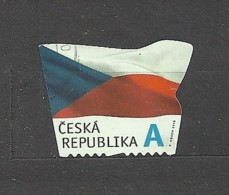 Czech Republic  Tschechische Republik  2015 ⊙ Mi 865 The Flag Of The Czech Republic. Die Flagge Der Tschechische C.9 - Gebraucht