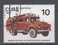 Cuba 1977. Scott #2147 (U) The Prevention Week, Modern Truck - Oblitérés