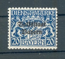 Bayern DIENST 35II ABART**POSTFRISCH (71835 - Neufs