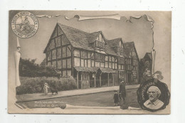 Cp , ANGLETERRE , STATFORD ON AVON , Shakespeares Birthplace , Ed : London & North Railway Company - Stratford Upon Avon