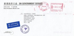 Hong Kong 1998 GPO Meter Franking Hasler “Mailmaster” H 909 Cover - Briefe U. Dokumente