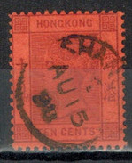 HONGKONG 1891 - MiNr: 44  Used - Usados