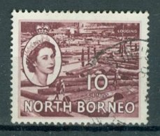 NORTH BORNEO 1954-57: YT 302, O - FREE SHIPPING ABOVE 10 EURO - North Borneo (...-1963)