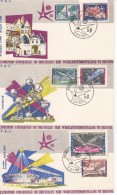 België, Nr 1047/1052, FDC, Expo 58 (07788) - 1958 – Brüssel (Belgien)