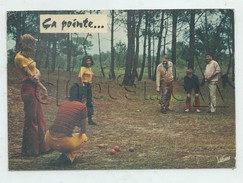 Seiches-sur-le-Loir (49) : La Partie De Pétanque Dans Les Bois En 1977 (animé) GF - Seiches Sur Le Loir