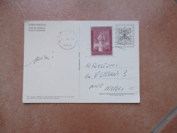 2001 Cartolina Postale 130 L. Torre S.Giovanni + L.35 Commemorativo Timbro Meccabico ITALIA - Brieven En Documenten