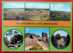 Blankenburg Und Umgebung - Wernigerode - Oesig - DDR 1985 - Harz - Sachsen-Anhalt - Blankenburg