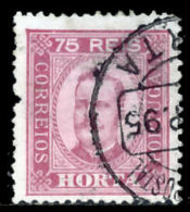 !										■■■■■ds■■ Horta 1892 AF#07ø King Carlos Neto 75 Réis 12,5 (x5835) - Horta
