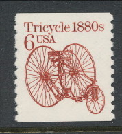 USA 1985 Scott # 2126. Transportation Issue: Tricycle 1880s, MNH (**). - Rollenmarken