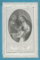 Image Pieuse Religieuse Canivet Dentelle 8 X 12.5 - Editeur PANNIER Pl. 985 - Devotion Images