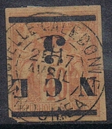 NOUVELLE-CALEDONIE N°6a - Used Stamps