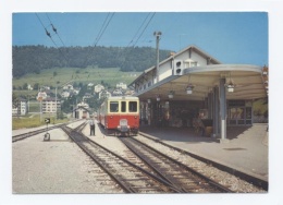 SAINTE CROIX - JURA VAUDOIS-LA GARE -RECTO/VERSO--C63 - Sainte-Croix 