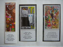 Israel 1973 MNH # Mi. 573/5 Children's Drawing. Kinderzeichnung - Ungebraucht (ohne Tabs)