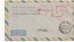 3083   Carta Aérea Certificada  Copacabana Expresso 1963 Brasil - Briefe U. Dokumente