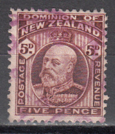 NEW ZEALAND   SCOTT NO. 136    USED    YEAR  1909 - Used Stamps