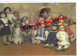 78 - POISSY - MUSEE DU JOUET - LA PETITE FILLE ET SES POUPEES -COLLECTION BEBES EN BISCUIT FIN XIXE ET DEBUT XXE  POUPEE - Poissy