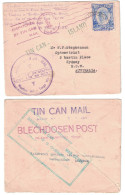 TOGA / TONGA - 1936 COVER By TIN CAN MAIL / Courrier Voyagé Par "boite De Conserve" En Pleine Mer - Tonga (...-1970)