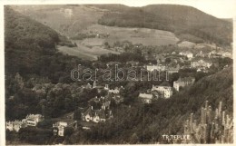 T1/T2 1925 Trencsénteplic, Trencianske Teplice; Látkép / Panorama Photo - Sin Clasificación