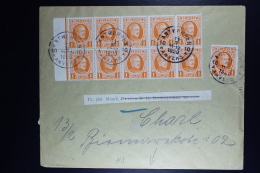 Cover Antwerp To Berlin Changed Address  OPB  190 In Part Sheets  Front And Back 35 In Total - Lettres & Documents
