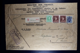 Belgium Registered Cover Campenhout Ministere Des Finances To Zürich  , OPB 209 321 - Storia Postale