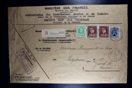 Belgium Registered Cover Campenhout Ministere Des Finances To Zürich  , OPB 209 321 - Brieven En Documenten