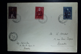 Belgium Cover 1930 Brussels Local  OPB 305 - 307 Set  BIT - Lettres & Documents