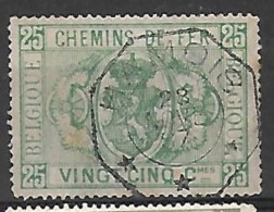 OCB Nr TR3 - Centrale Stempel Hamois - Andere & Zonder Classificatie