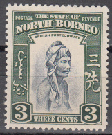 NORTH BORNEO    SCOTT NO  195    MINT HINGED   YEAR  1939 - North Borneo (...-1963)