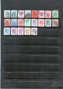 Timbres De Hong Kong  (  21 T Ob.) - Collections, Lots & Series