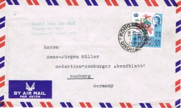 19924. Carta Aerea HONG KONG  1971 To Germany - Briefe U. Dokumente