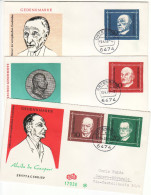 1968 - FDC " ANNIVERSARIO MORTE KONRAD ADENAUER  " VEDI++++ - 1961-1970