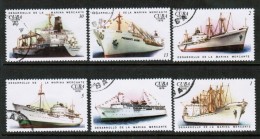 CUBA   Scott # 2087-92 VF USED - Oblitérés