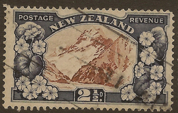 NZ 1935 2 1/2d Mt Cook SG 560b U #WQ255 - Oblitérés