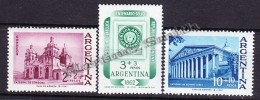Argentina 1961 Yvert 649- 51 - Argentina '62, Philatelic International Exhibition - MNH - Unused Stamps
