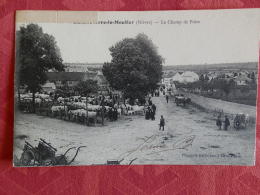 Dep 58 , Cpa Saint PIERRE Le MOUTIER , Le Champ De Foire (10.081) - Saint Pierre Le Moutier