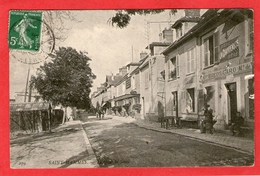 SAINT-MAMMES - Le Quai De Seine - (Café BREDILLARD)  - 1908 - - Saint Mammes