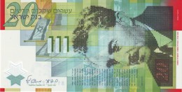 ISRAEL 20 NEW SHEQALIM 2008 P-64 UNC [IL440a] - Israël