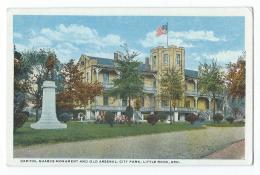 Little Rock - Capitol Guards Monument And Old Arsenal, City Park - Little Rock