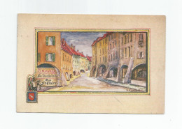 Haute Savoie - 74 - Le Vieil Annecy 1942 Miniature De A.gruffaz - Annecy-le-Vieux