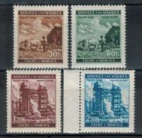 BÖHMEN&MÄHREN 1941 - MiNr: 75 - 78 Komplett ** /MNH - Unused Stamps