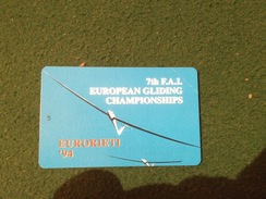 Scheda  Catalogo Golden 193 7 European Gliding Championship Rieti 1994 Private Rese Pubbliche  2000   Lire  SIP Nuova - Privadas Reediciones