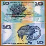 PAPUA NEW GUINEA 10 Kina 1988 UNC Pick 9d - Papua-Neuguinea